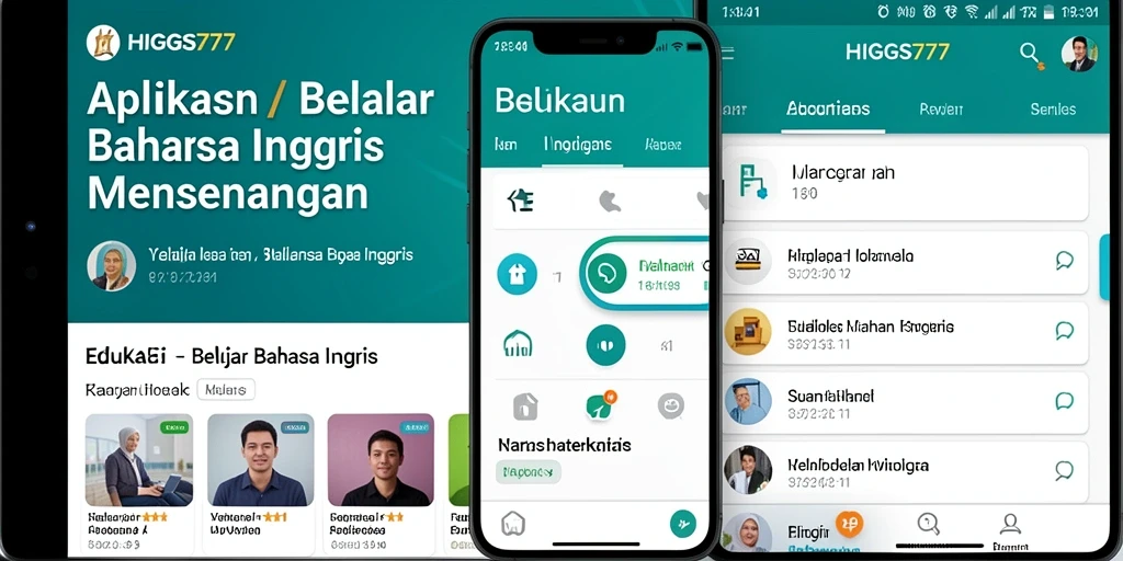 Tampilan antarmuka HIGGS777 yang menarik dan interaktif.