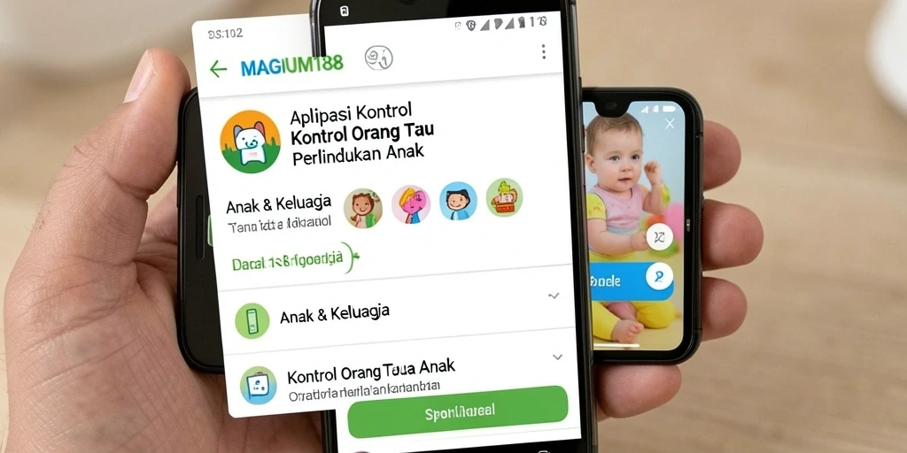 Antarmuka MAGNUM188 yang sederhana dan intuitif.